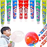 20Pcs Blow Plastic Bubbles Toys Large Bubble Balloons for Kids Outside Party Birthday Gift, Bubble Blowing Products, Bubble Toys, Bubble Balloon, Toddler Outdoor Toys