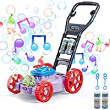 Bubble Lawn Mower for Toddlers, Girls Toys Music Bubble Machine, Outdoor Outside Garden Toys, First Birthday Toys Gifts for Baby Age 1 2 3 4 Year Old Boys Girls