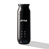 Jettle Electric Kettle – Travel Portable Heater for Coffee, Tea, Milk, Soup – Stainless Steel Travel Water Boiler tea pot with Temperature Control, LED, Automatic Power Off – 450ml, Kitchen Appliance
