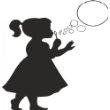 Design With Vinyl Artwork Girl Blowing Bubbles Happiness Playful Wall Decal for Girls – Themed Décor – Size: 20 in x 20 in