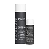 Paula’s Choice Skin Perfecting 2% BHA Liquid Salicylic Acid Exfoliant Duo, Gentle Exfoliator for Blackheads, Large Pores, Wrinkles & Fine Lines, Includes 1 Full Size Bottle & 1 Travel Size Bottle