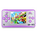 Preload Electronic Handheld Game Console Plug and Play tv Games Built-in 168 Classic Games, 2.5″ LCD Screen Great Toys and Games for Kids Aged 4-10-Blue
