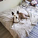 Kritter Planet Waterproof Pet Blanket, Pee Proof Dog Blanket Cover for Couch Bed, Liquid Proof Furniture Protector for Small Large Dogs Cats