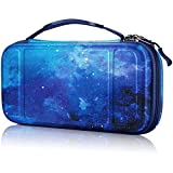 Fintie Carrying Case for Nintendo Switch Lite 2019, [Shockproof] Hard Shell Protective Cover Travel Bag w/15 Game Card & 2 Micro SD Card Slots for Switch Lite Console & Accessories, Starry Sky