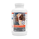 Nutramax Cosequin Maximum Strength Joint Health Supplement for Dogs – With Glucosamine, Chondroitin, and MSM, 250 Chewable Tablets