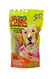 Fido Flex Hip and Joint Care Bones for Dogs, Made with Glucosamine, Chondroitin, and Cherries – Promotes Mobility, Joint Function, and Naturally Reduces Plaque – 8 Treats Per Pack, Pack of 1