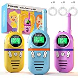 Walkie Talkies for Kids Rechargeable, 48 Hours Working Time 3 Miles Range 22 Channels 2 Way Radio, Birthday for Boys Girls, Family Games Outdoor Hiking Camping,3-12 Years Old Toys