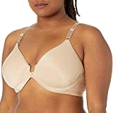 Bali Women’s Comfort Revolution Front-Close Shaping Underwire Bra, Nude,42D