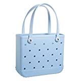 BOGG BAG BABY Small Waterproof Washable Tote for Beach Boat Pool Work School Sports 15x13x5.25