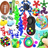 28 Pack Sensory Toys Set, Relieves Stress and Anxiety Fidget Toy for Children Adults, Special Toys Assortment for Birthday Party Favors, Classroom Rewards Prizes, Carnival, Piñata Goodie Bag Fillers