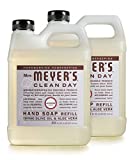 Mrs. Meyer’s Hand Soap Refill, Made with Essential Oils, Biodegradable Formula, Lavender, 33 Fl. Oz – Pack Of 2