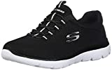 Skechers Women’s Summits Sneaker, Black, 9.5