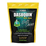 Nutramax Dasuquin with MSM Joint Health Supplement for Large Dogs – With Glucosamine, MSM, Chondroitin, ASU, Boswellia Serrata Extract, and Green Tea Extract, 150 Soft Chews