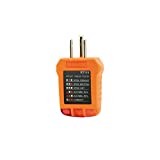 Klein Tools RT110 Outlet Tester, AC Electrical Receptacle Tester for North American Outlets