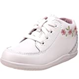 Stride Rite Baby-Girl’s SRT Emilia, White, 3 Infant