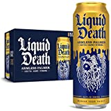 Liquid Death Iced Black Tea, Armless Palmer 19.2 oz King Size Cans (8-Pack)