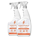 Superstratum Everyday Cleaner -Powerful nature-derived hypochlorous acid cleaner (HOCl), 32 oz, Cleans without bleaching, Eco-friendly, 2 Pack