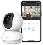 TP-Link Tapo 2K Pan Tilt Security Camera for Baby Monitor, Dog Camera w/ Motion Detection, 2-Way Audio Siren, Night Vision, Cloud &SD Card Storage (Up to 256 GB), Works with Alexa & Google Home (C210)