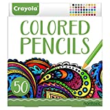 Crayola Colored Pencils For Adults (50 Count), Deluxe Art Pencil Set, Easter Gifts [Amazon Exclusive]