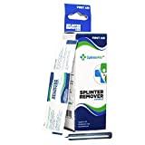 SplinterAid Splinter Remover Kit | Get Splinter Out Quick Painless | First Aid Kit Camping Hiking Bushcraft Outdoor Home Office School Woodwork Carpenter Travel Vacation Supplies Essential Accessories