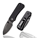 CIVIVI Baby Banter Pocket Folding Knife for EDC, 2.34″ Blade Small Knife with Titanium Thumb Stud Opener C19068S-2