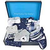 Gerber Baby 14-Piece Clothing Gift Set, Blue, 3-6 Months