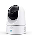 eufy security E210 Indoor Cam, 2K, Pan & Tilt, Indoor Security Camera, Wi-Fi Plug-in Camera, Human & Pet AI, Voice Assistant Compatibility, Night Vision, Motion Tracking, HomeBase not Compatible