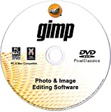 GIMP Photo Editor 2023 Premium Professional Image Editing Software CD Compatible with Windows 11 10 8.1 8 7 Vista XP PC 32 & 64-Bit, macOS, Mac OS X & Linux – Lifetime Licence, No Monthly Subscription