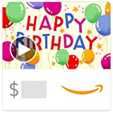 Amazon eGift Card – Galactic Birthday Balloons (Animated)