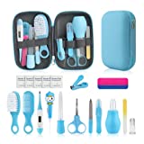 Qunlions life Baby Grooming Kit, Infant Safety Care Set with Hair Brush Comb Nail Clipper Nasal Aspirator Ear Cleaner,Baby Essentials Kit for Newborn Girls Boys