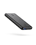 Anker Portable Charger, 313 Power Bank (PowerCore Slim 10K) 10000mAh Battery Pack with USB-C (Input Only) and PowerIQ Charging Technology for iPhone, Samsung Galaxy, and More.