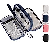 Electronic Accessories Case, Universal Cable Cord Holder Organizer/Electronic Case, Waterproof Portable Cable Organizer Bag, USB Flash Drives Bag, Cable case Bag, USB Case Organizer,USB Charger Bag