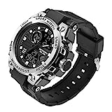 AIMES Mens Military Watch Outdoor Sport Waterproof Electronic Watch Tactical Army Wristwatch