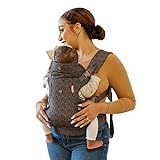 Infantino Flip Advanced 4-in-1 Carrier – Ergonomic, Convertible, face-in and face-Out Front and Back Carry for Newborns and Older Babies 8-32 lbs, Leopard