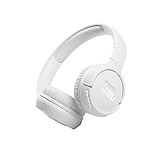 JBL Tune 510BT: Wireless On-Ear Headphones with Purebass Sound – White, Medium