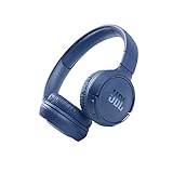 JBL Tune 510BT: Wireless On-Ear Headphones with Purebass Sound – Blue, Medium